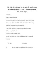 Xác nhận hồ sơ đăng ký dự sát hạch cấp lại giấy phép lái xe A4, các hạng B, C, D, E, F còn hạn sử dụng bị mất, còn hồ sơ gốc pdf