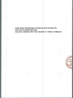 ngân hàng thương mại cổ phần sài gòn thương tín báo cáo tài chính hợp nhất cho quý 4 năm 2012 kết thúc tại ngày 31 tháng 12 năm 2012