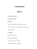 Ung thư gan (Kỳ 3) docx
