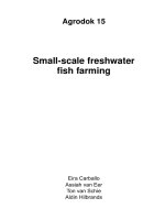 Small-scale freshwater fish farming - Chapter 1,2 potx