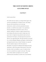 LUYỆN ĐỌC TIẾNG ANH QUA CÁC TÁC PHẨM VĂN HỌC -THE COUNT OF MONTE CRISTO ALEXANDRE DUMAS CHAPTER 57 pot