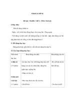 Chính tả lớp 3 - NGHE- VIẾT : ÔNG NGOẠI pptx