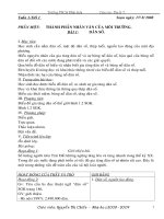 Giáo án Địa lý 7 Cả năm