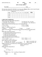 KT1 tiet de 02 lop 11