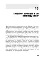 Hedges on Hedge Funds Chapter 10 potx