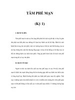 TÂM PHẾ MẠN (Kỳ 1) pdf