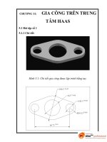 chế tạo đĩa băng tải truyền động hộp giảm tốc trục víc mini, chương 11 pdf