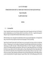 tìm hiểu hình tượng nhân vật trong một số truyện ngắn đương đại trung quốc