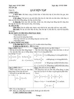 TIẾT 55. LUYỆN TẬP ĐƠN THỨC ĐỒNG DẠNG