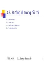 Lý thuyết đồ thị - Phần 3 docx