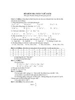 ĐỀ KIỂM TRA TOÁN 7-GIỮA KÌ II