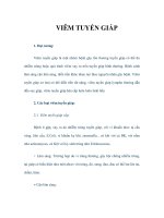 VIÊM TUYẾN GIÁP pptx