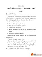 thiết kế hệ thống cung cấp điện cho nhà máy chế tạo máy bơm nông nghiệp, chương 6 pps