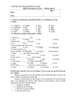 kiem tra anh 6 lan 3 chuan