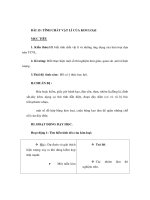 Giáo án Hoá học lớp 9 - TÍNH CHẤT VẬT LÍ CỦA KIM LOẠI ppsx