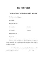 Trẻ tự kỷ (2a) pps