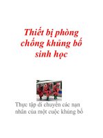 Thiết bị phòng chống khủng bố sinh học pot