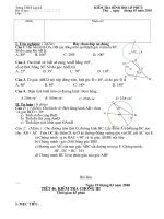 De KT chuong 3 hinh 9 co ma tran