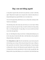 Dạy con nơi đông người pot