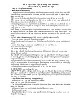 Tích hợp GD bảo vệ môi trường