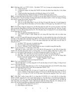 bai tập axit hưu co