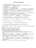 bài tập dẫn xuất halogen