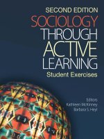 Sociology through active learning - Student Exercises ppt
