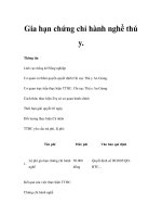 Gia hạn chứng chỉ hành nghề thú y. docx