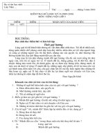 đề KTGHKII-Tiếng việt-lớp 5