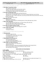 De cuong Tin hoc 10 HKII(2009 - 2010).