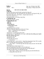 Tiếng việt lớp 5 tuần 1 năm 2009-2010