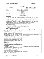 Giáo án lớp 1-tuần 25