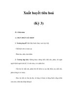 Xuất huyết tiêu hoá (Kỳ 3) pot