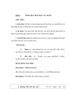 Giáo án Hoá học lớp 9 - TÍNH CHẤT HOÁ HỌC CỦA MUỐI pot