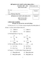 Đề thi HSG tháng 12 năm 2009