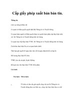 Cấp giấy phép xuất bản bản tin. pps