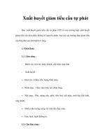 Xuất huyết giảm tiểu cầu tự phát ppsx