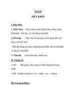 TOÁN MÉT KHỐI pptx