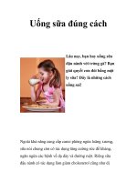 Uống sữa đúng cách ppsx