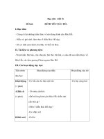 Đạo đức lớp 3 - KÍNH YÊU BÁC HỒ pps