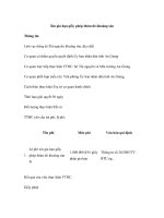 Xin gia hạn giấy phép thăm dò khoáng sản pot