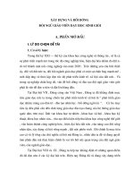 Kinh nghiệm xây dựng đội ngũ giáo viên bồi dưỡng HSG