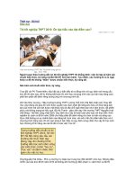 on tap kieu nao dat diem cao