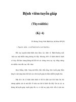 Bệnh viêm tuyến giáp (Thyroiditis) (Kỳ 4) pot