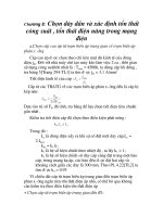 thiết kế hệ thống cung cấp điện cho nhà máy sản xuất máy kéo, chương 8 ppt