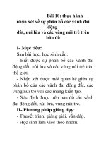 Địa lý lớp 10 Bài 10 potx