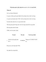 Tiếp nhận quản lý giấy phép lái xe các A1, A2, A3, chuyển đến ppsx