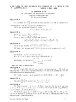 Đề Thi Học Sinh Giỏi Toán - THPT Cao Lãnh 2 - Đồng Tháp - Chiều 20 - 9 - 2009 ppt