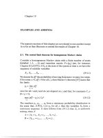 Independent And Stationary Sequences Of Random Variables - Chapter 19 ppsx
