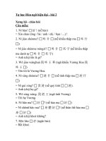 Tự học Hán ngữ hiện đại - bài 2 pptx